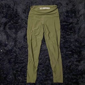 Victoria’s Secret Green Sport Leggings (With Pockets!)